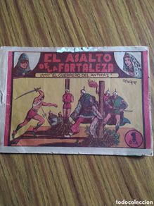 Tebeos: El Guerrero del Antifaz, 6. Original Valenciana. 1 pta.